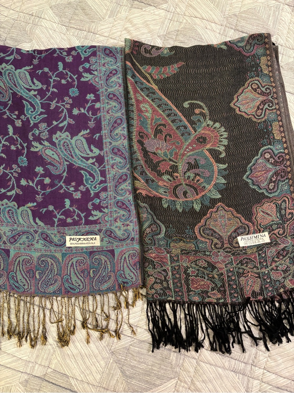 Pashmina Shawl Duo